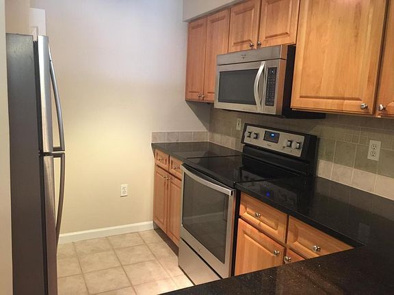 kitchen with stainless steel and granite