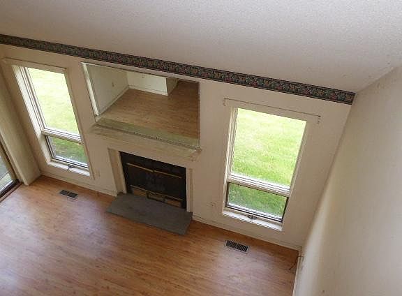 loft overlooking living room