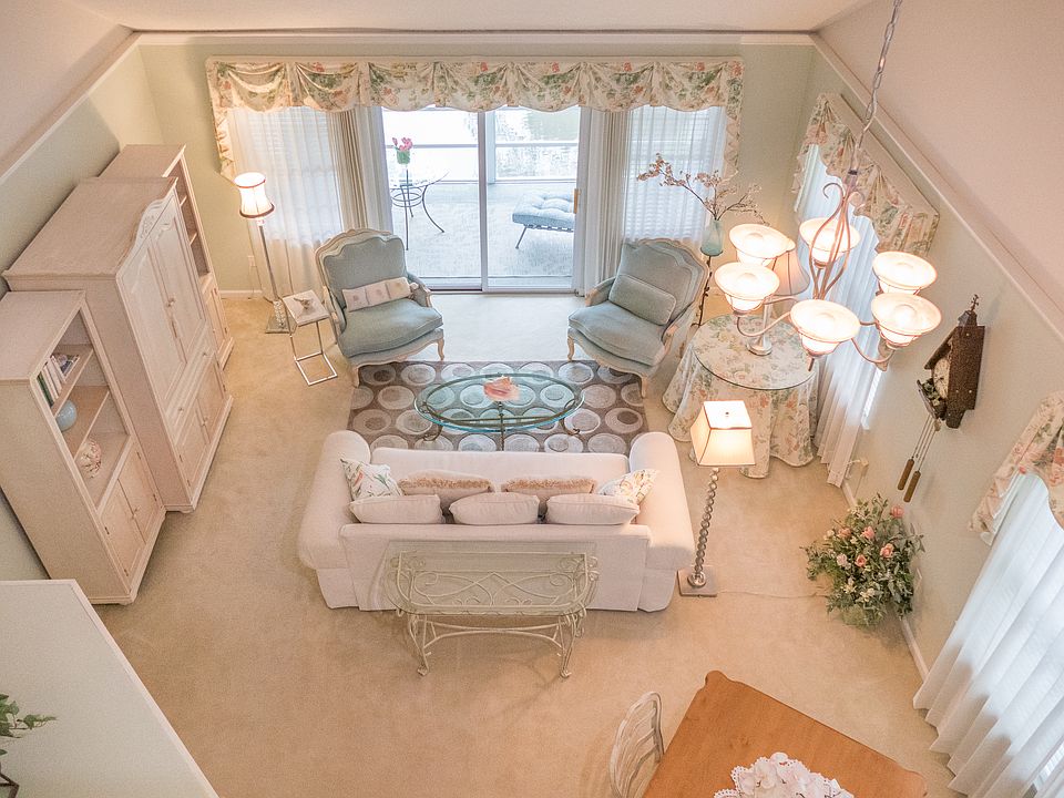 living room from loft