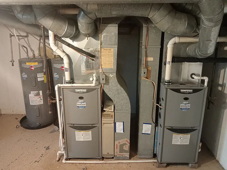 Each unit has high efficiency HVAC and hot water heater