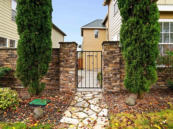 Stonewall and iron gate