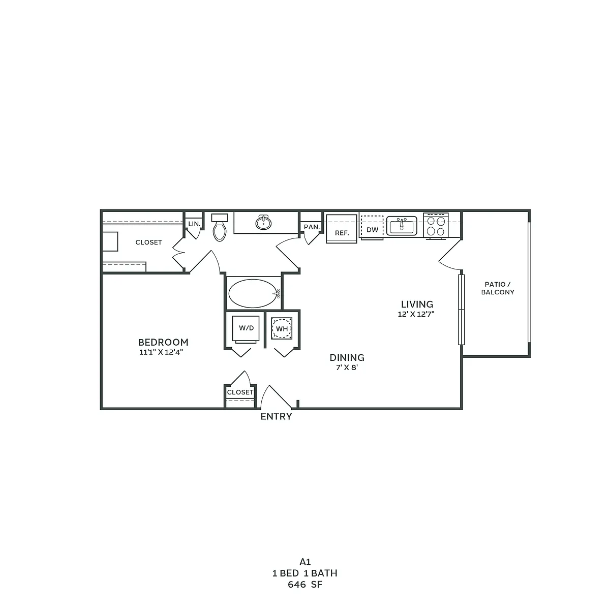 Floor plan A1 Classic