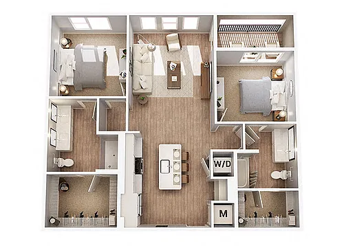 Floor plan B1