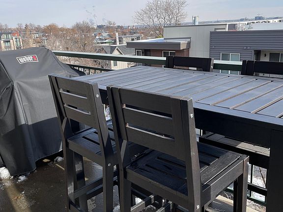 Deck, Grill and Patio table for 4