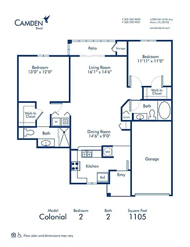 Floor plan Colonial