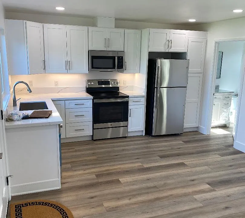Kitchen all stainless appliances