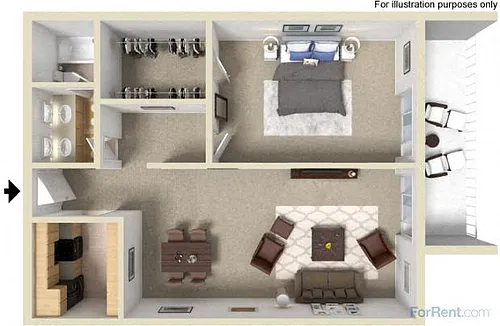 Floor plan The Madrid