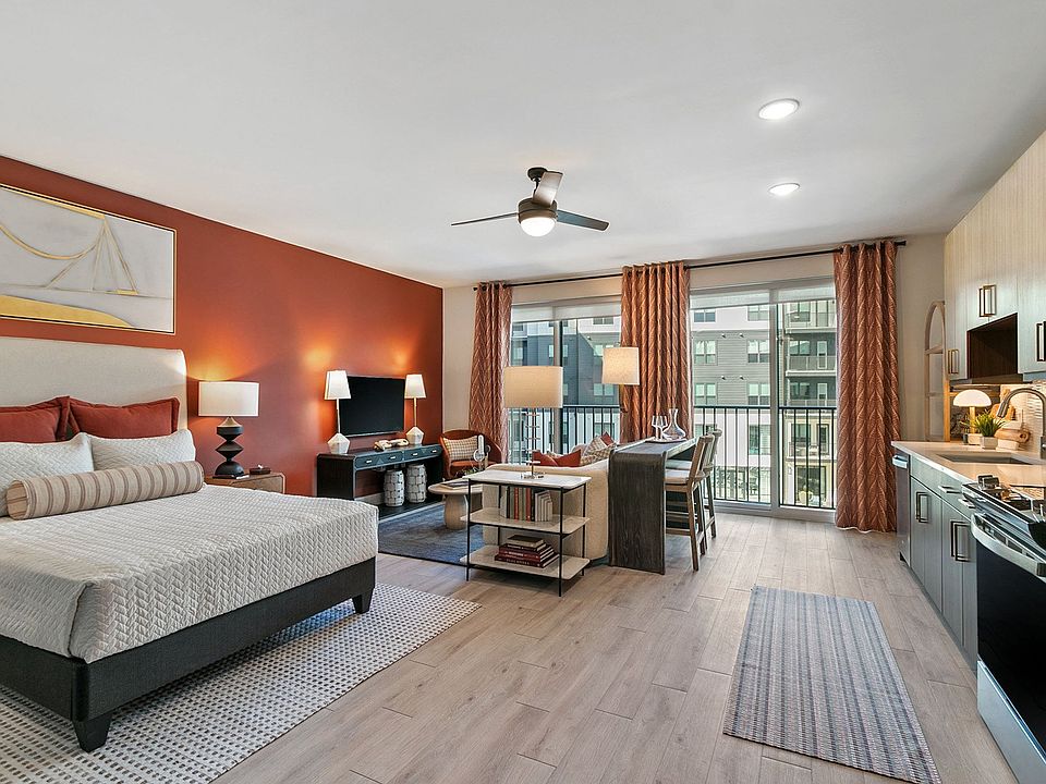 Expansive studio, one-, two- and three-bedroom apartments and townhomes