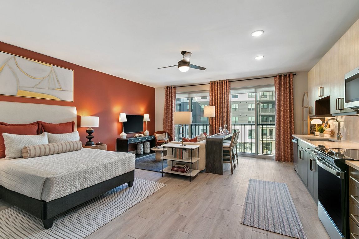 Expansive studio, one-, two- and three-bedroom apartments and townhomes