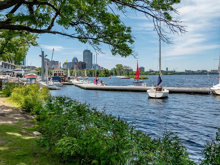 With the Charles River just half a mile away, take in the gorgeous views of the waterfront.