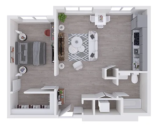 Floor plan The Rubel