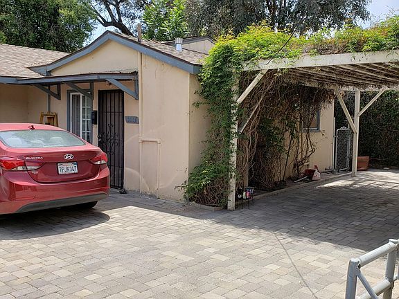 Front door of micro apartment