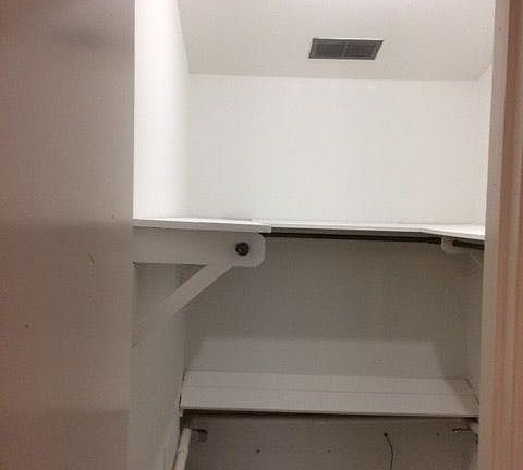 Large walk in closet