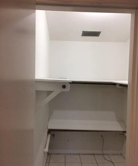 Large walk in closet