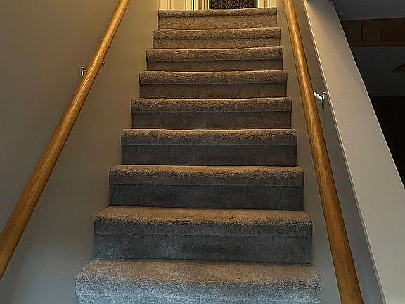 Stairs to the main level