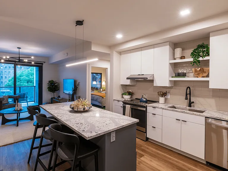 B3 Marbled Counter Scheme | 2 Bedroom | 1106 Sq. Ft.