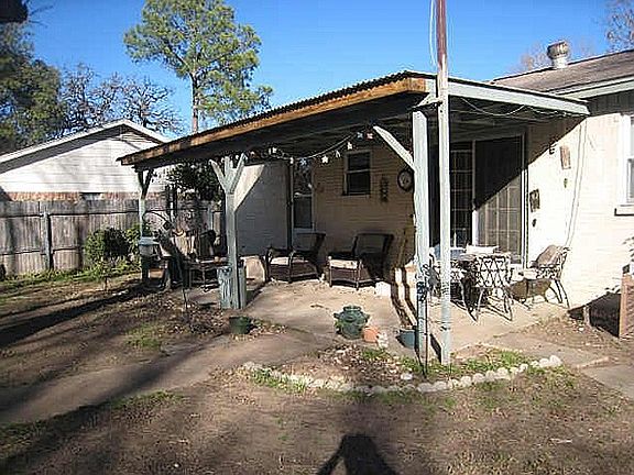 Patio (before new plants)