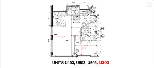 Floor plan 292 W Western Ave 503 Muskegon MI 49440