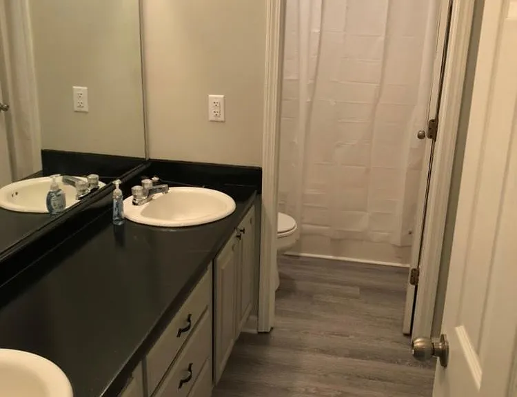 Upstairs bathroom