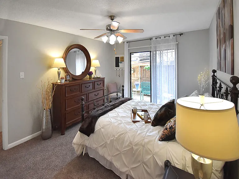 Bedroom with Natural Light!
