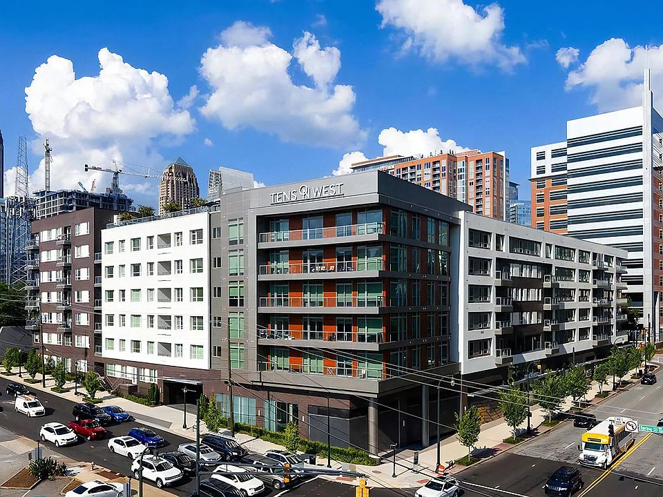 View of Apartment Complex Against Skyline