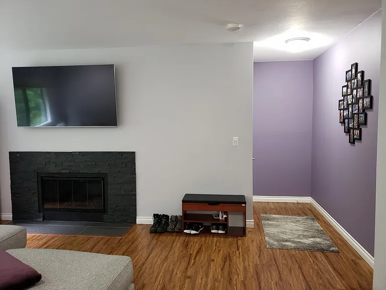 Entry way and Living Room
