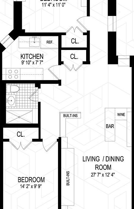 2nd image of 215 W 105th St APT 4E