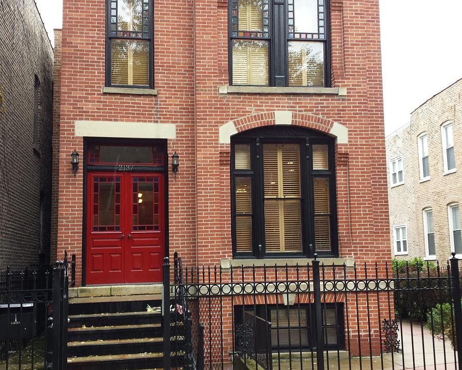Front of building