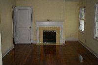 Large living room with fireplace