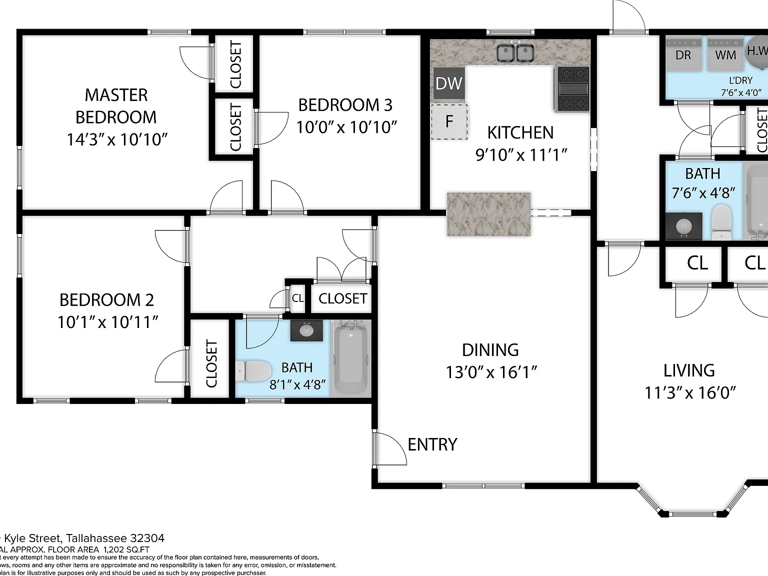 4 bed, 1205 sqft, $2,400 — Photo 3