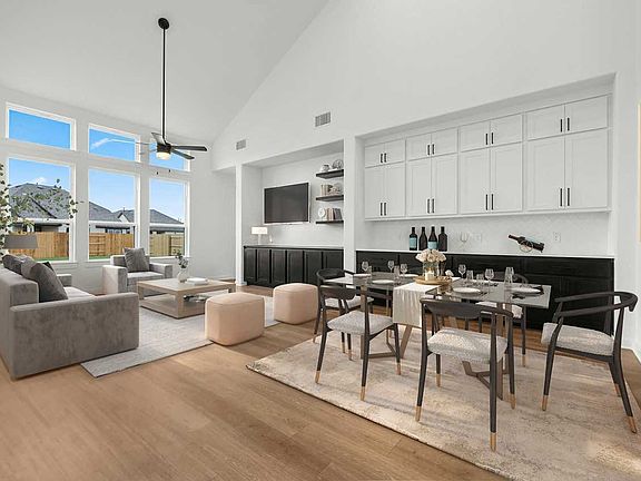 Family Room Dining Room