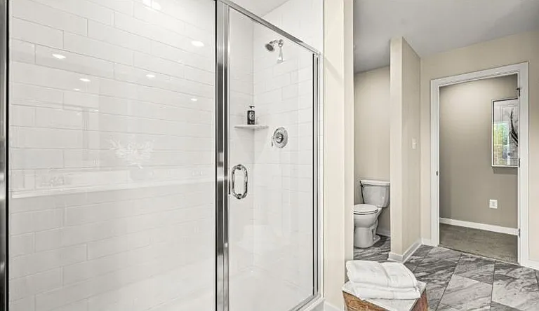 Master Bathroom, Staged Pic from Model home