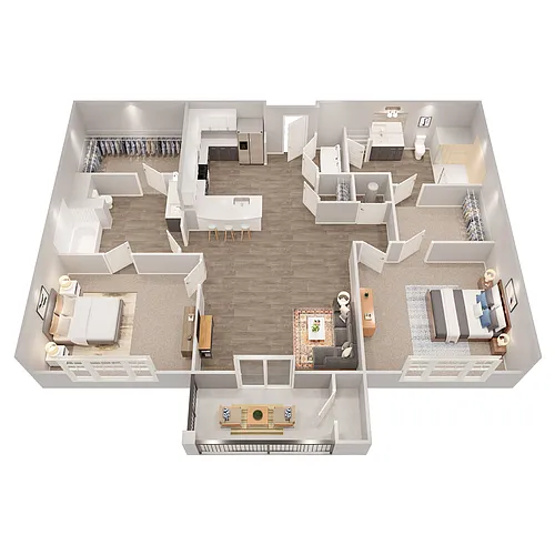 Floor plan Caroline