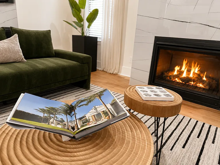 Step out of the kitchen, family room or dining room directly to your deck with al fresco dining and Blackstone grill!