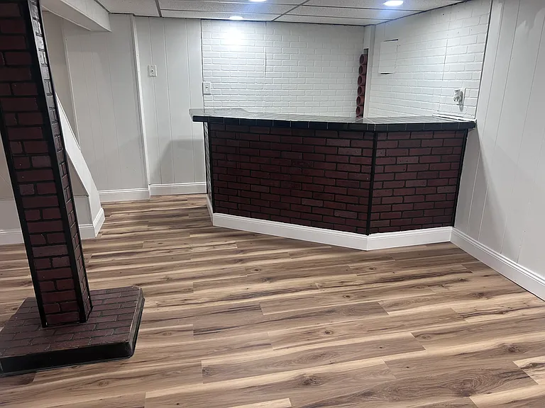 Finished lower level