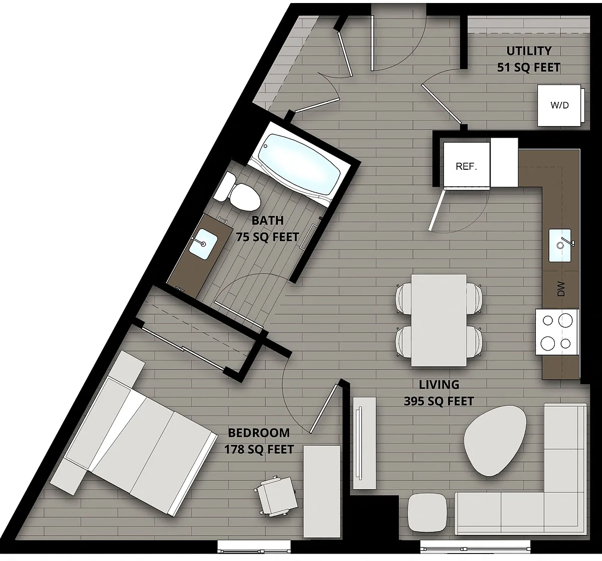 Floor plan W 1X1 F