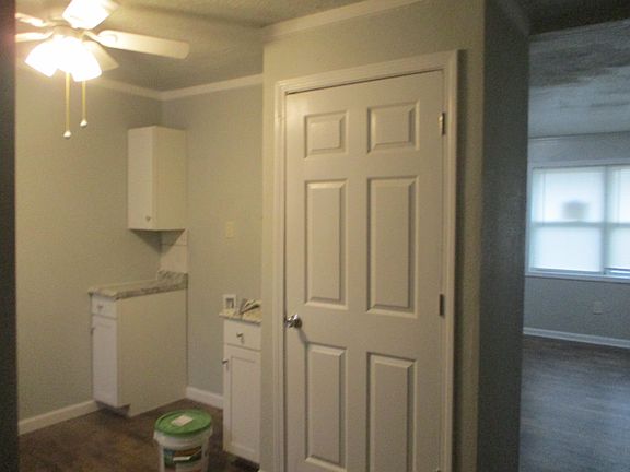 Kitchen with den in background