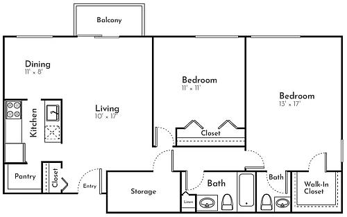 Floor plan Cherrywood