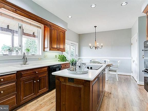 cherry cabinets and generous