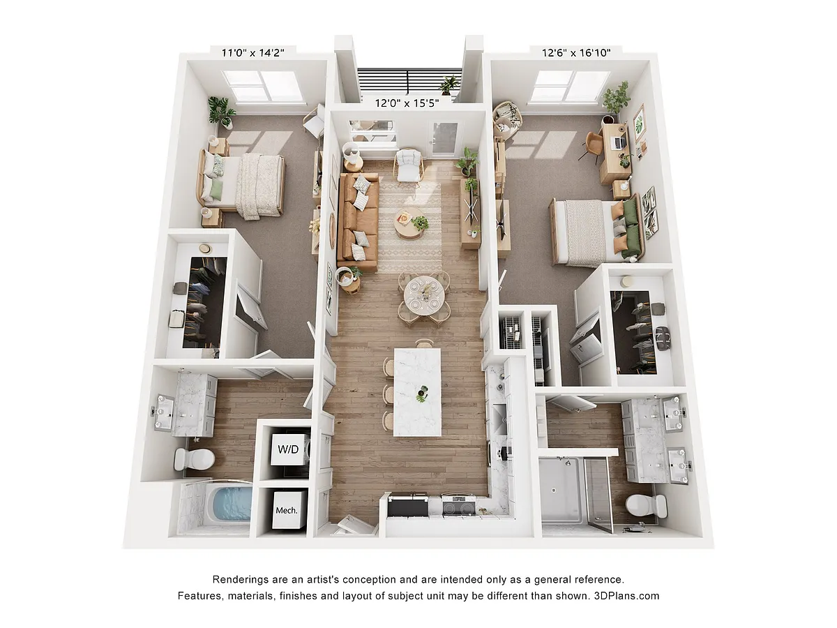 Floor plan B2