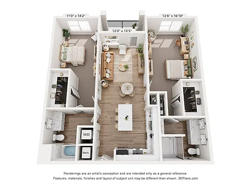 Floor plan B2