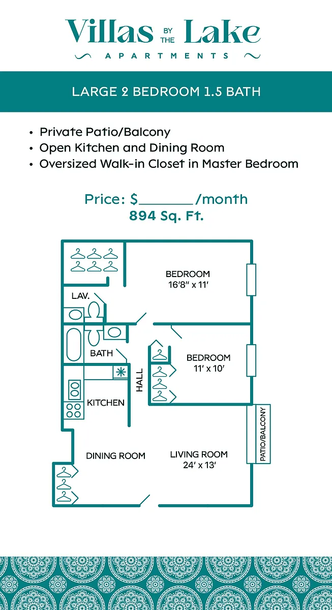 Floor plan 880