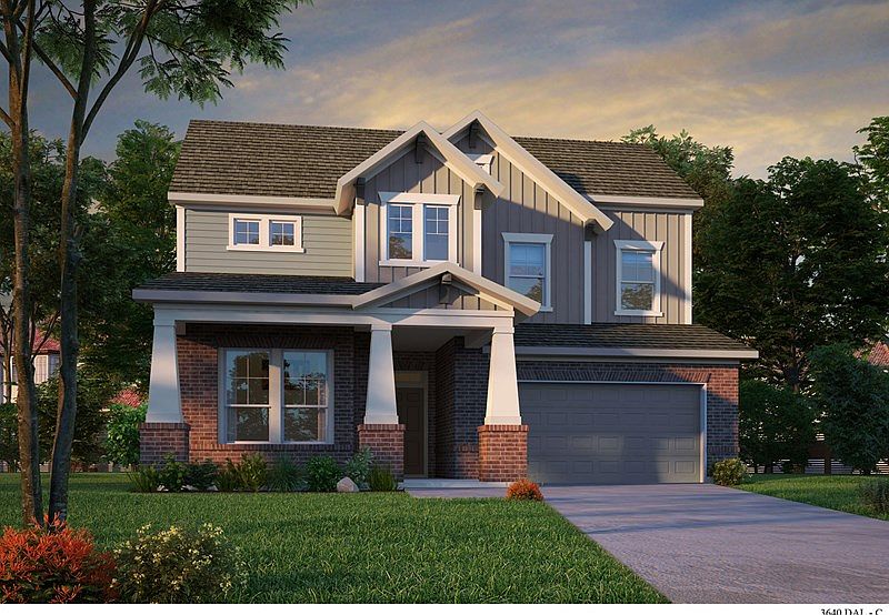 The Pin Oak - C Elevation