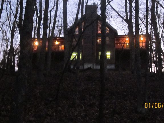 Front of House at Dusk