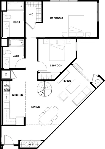 Floor plan 2B-2
