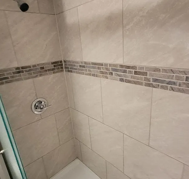 Shower downstairs bathroom
