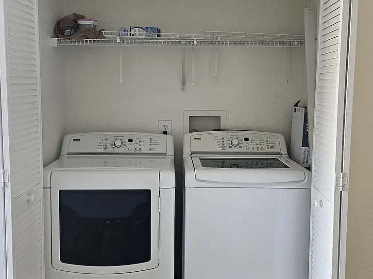 Washer and Dryer