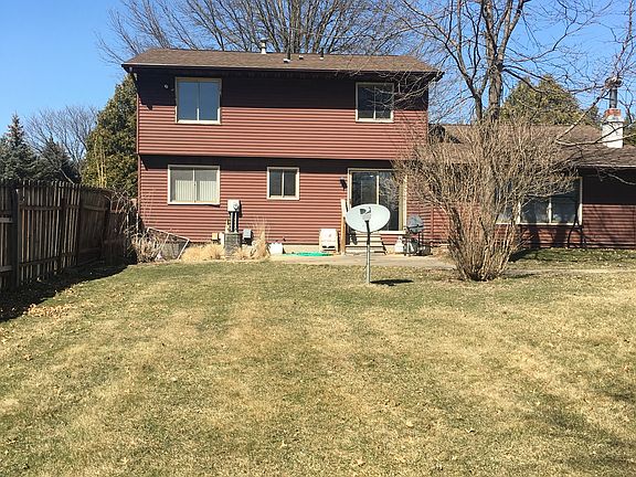 backyard and back of home