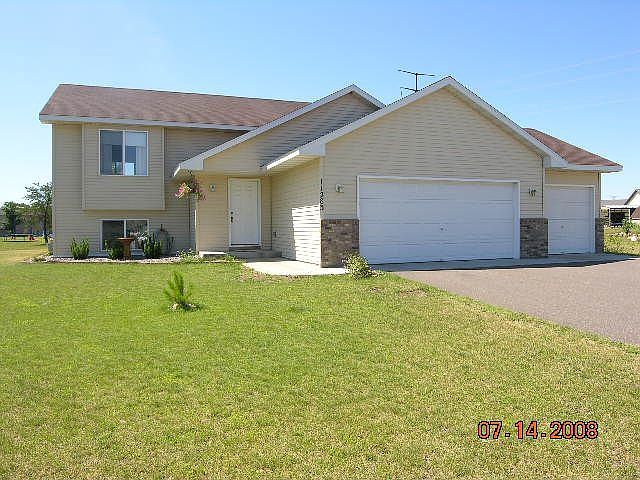 Front of Home, Triple Garage