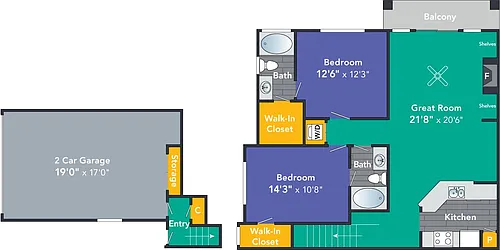 Floor plan Canna